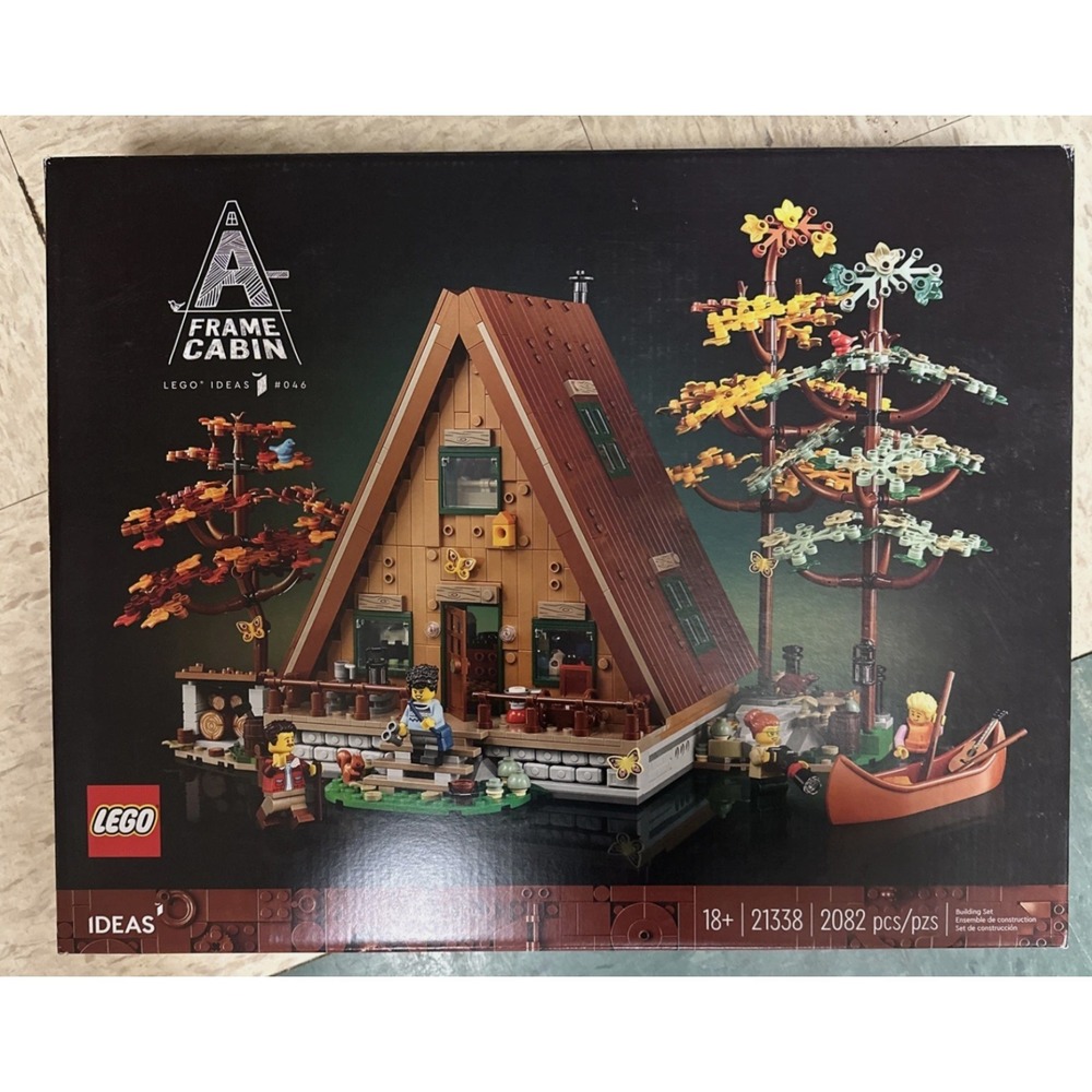 LEGO Ideas A-Frame Cabin 21338, New,‎ Sealed, US, in hand